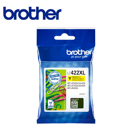 BROTHER Tinte gelb XL MFCJ5340/5740 6540/6940 ca. 1500 S. BROTHER Tinte gelb XL MFCJ5340/5740 6540/6940 ca. 1500 S.
