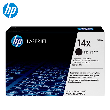 HP Toner schwarz 17.500 S. No.14X ca. 17.500 Seiten, LJ M712/725