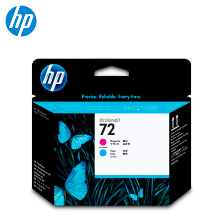 HP Druckkopf magenta/cyan No.72