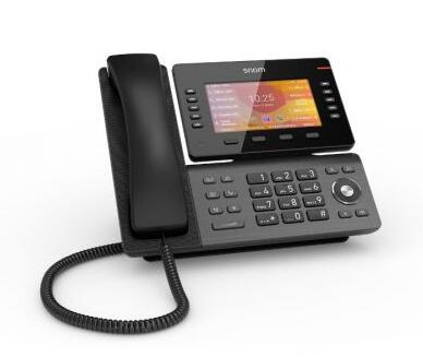 SNOM IP-Telefon D865 5''/2xLAN/12xSIP/2xUSB/10 Tasten/WLAN