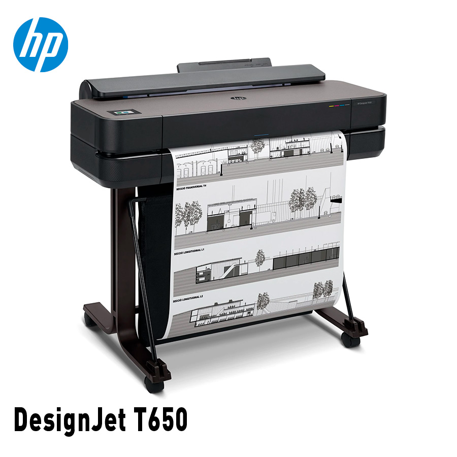 HP DesignJet T650 61cm 24'' 4 Tinten/81(A1)/h/A3Kass/(W)LAN ''non HP DesignJet T650 61cm 24'' 4 Tinten/81(A1)/h/A3Kass/(W)LAN ''non