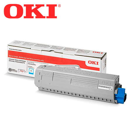 OKI Toner cyan C824/C834/C844 ca. 5.000 Seiten