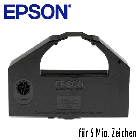 EPSON Farbband schwarz 6Mio. Z. DLQ-3000+/3500/3500II/3500IIN EPSON Farbband schwarz 6Mio. Z. DLQ-3000+/3500/3500II/3500IIN