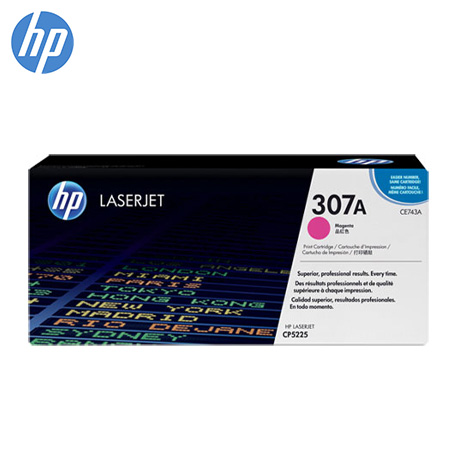 HP Toner magenta 7.300 S. No.307A ca. 7.300 Seiten, f. CLJ CP5225