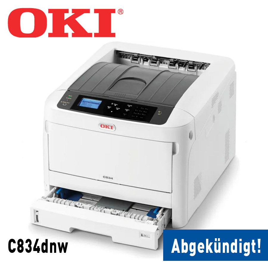 OKI C834dnw A3 - Abgekündigt