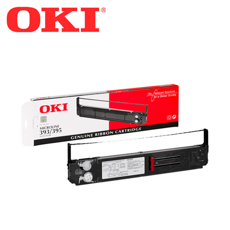 OKI Farbband sw f.ML393/395