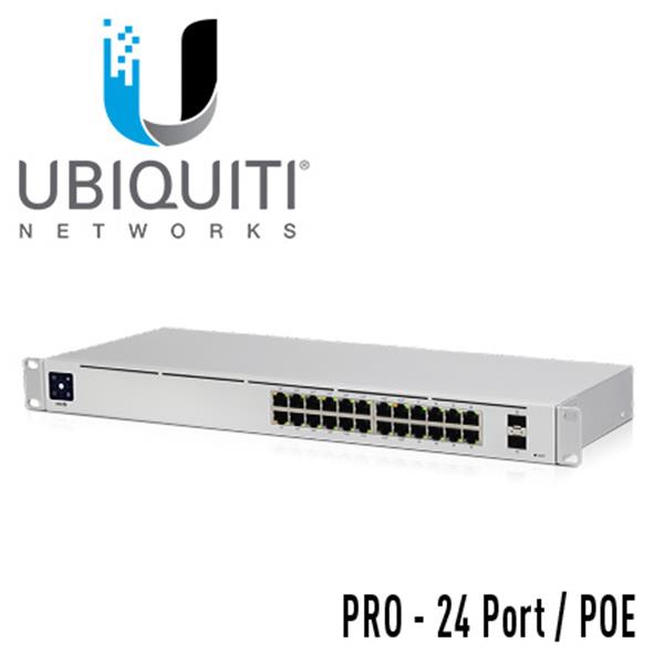 UBIQUITI Switch 24G 2SFP+ PoE 400W 24x10/100/1000 2xSFP+ PoE L2 managed